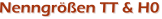 Nenngrößen TT & H0
